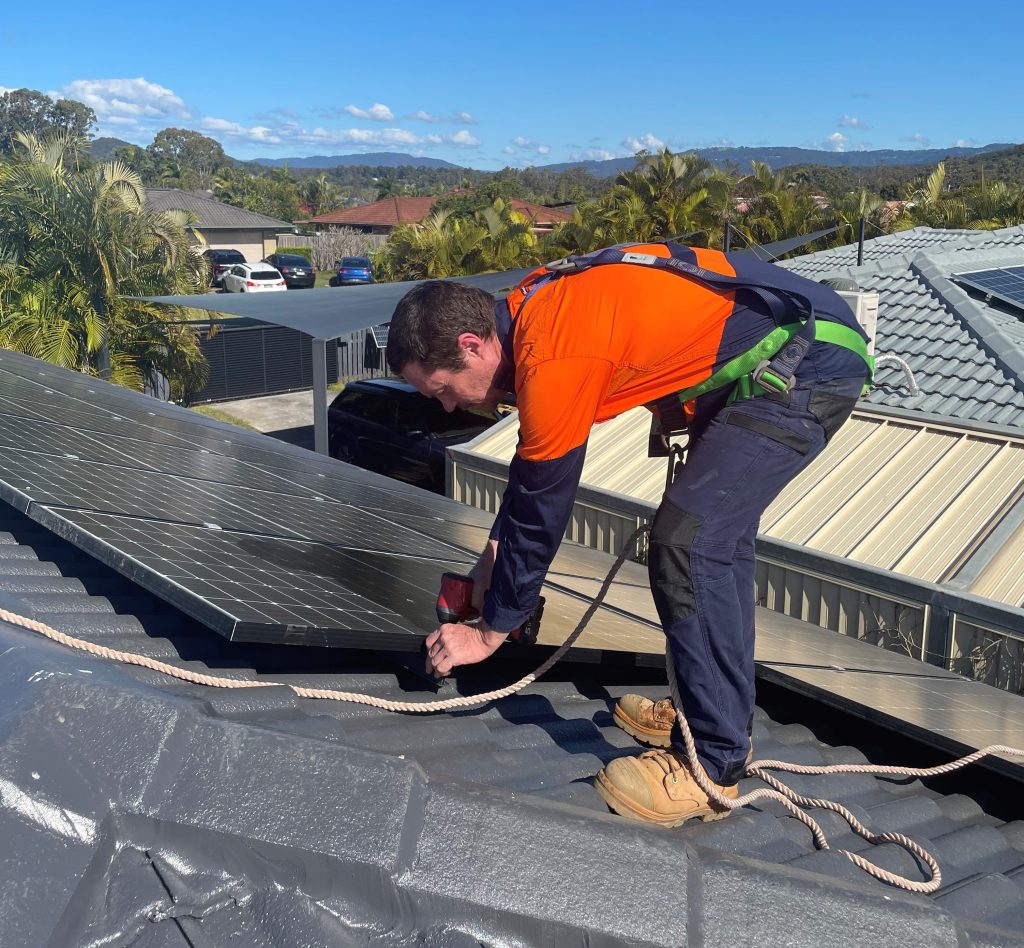 WAPOW electrical solar & air electrician gold coast domestic electrical services - solar installation